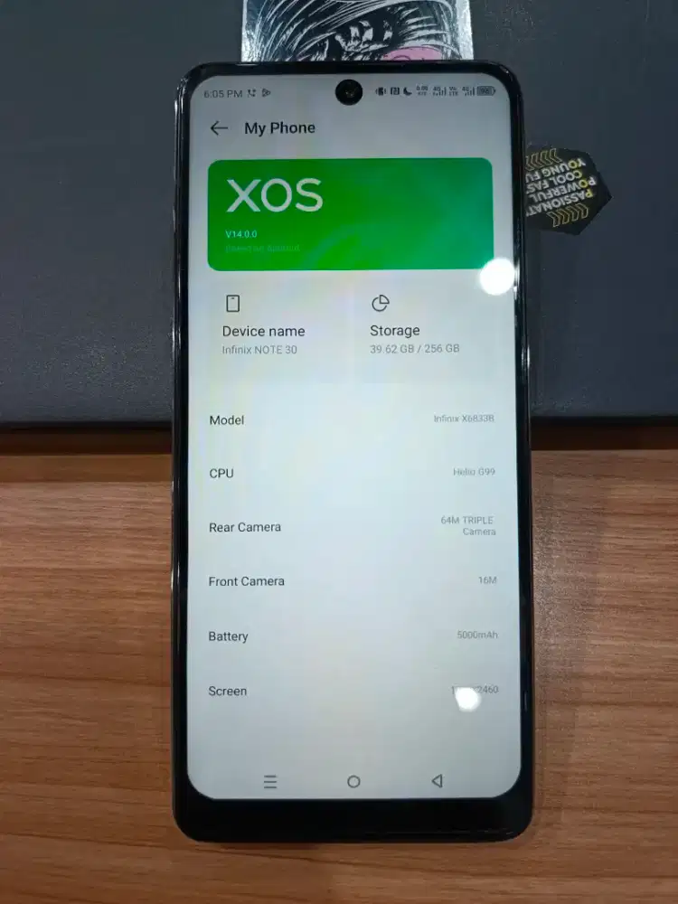 Infinix Note 30 8/256 Batangan