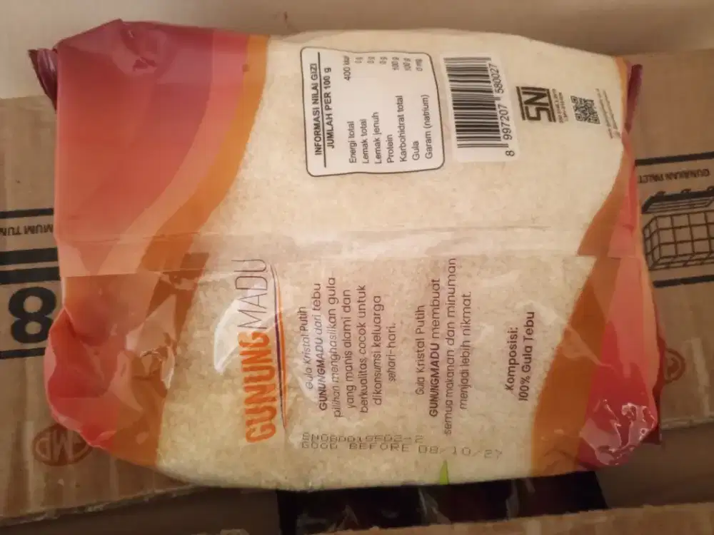 Gula gmp 1kg kemasan