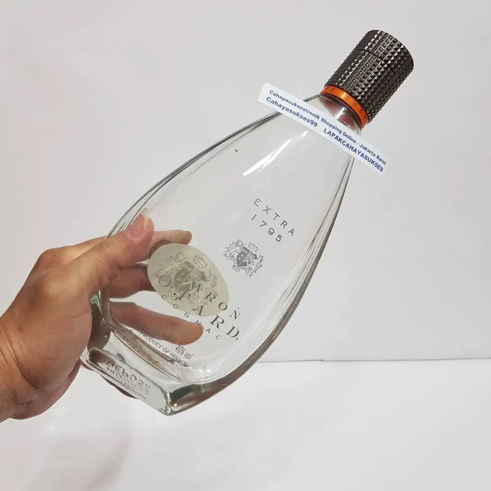 Botol Kosong BAR0N Extra 1795 Koleksi Botol Bekas Hiasan Kamar Antik