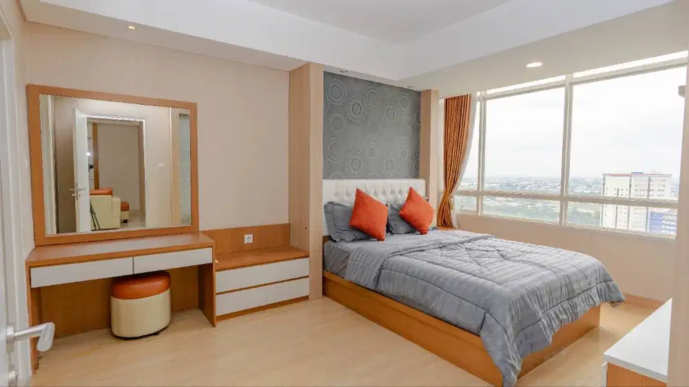 Disewakan Apartemen Skandinavia 2BR Lux Lt 22 Full Furnished Tangerang
