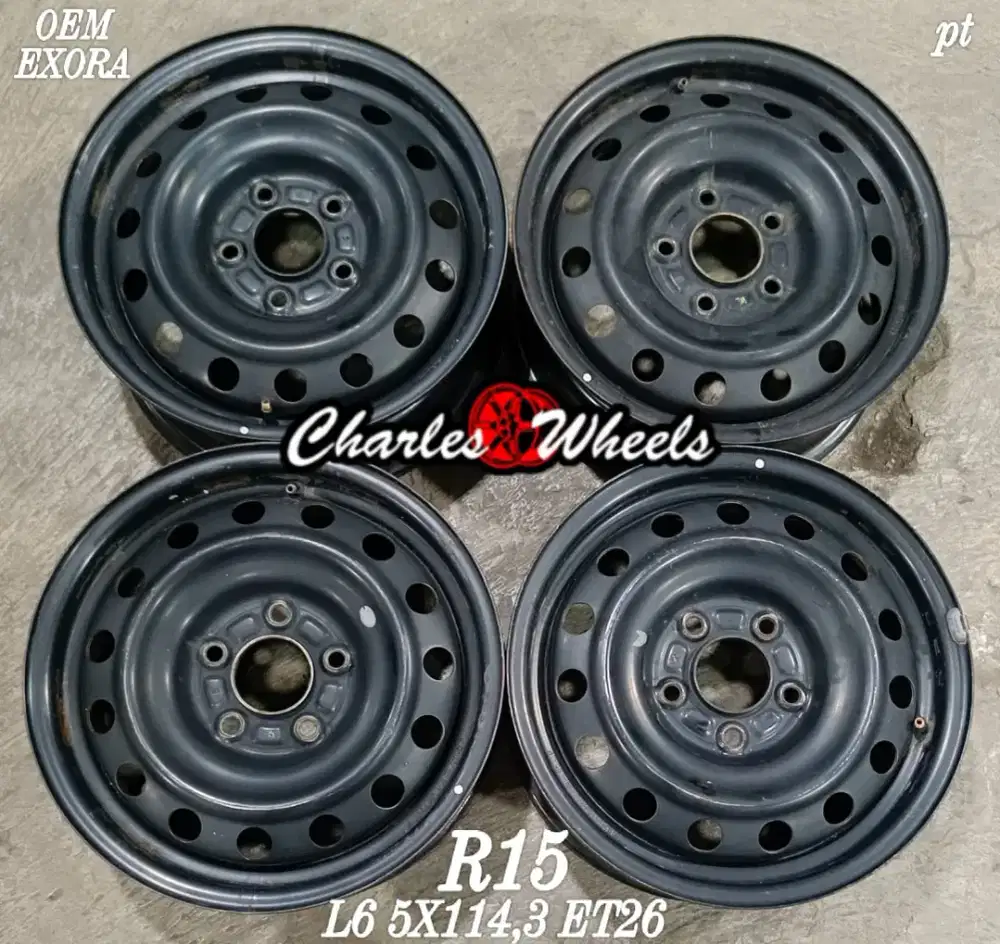 Jual velg kaleng r15 5x114,3 grandmax l300 luxio dll