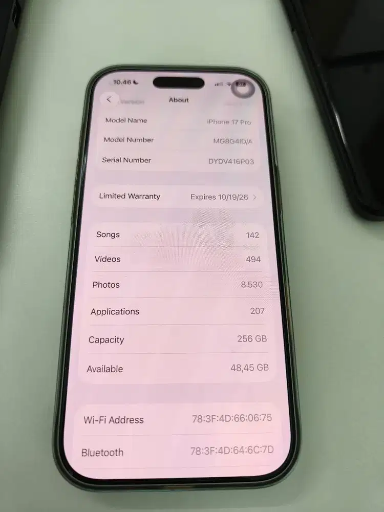 Iphone 17 Pro 256 GB Digimap silver