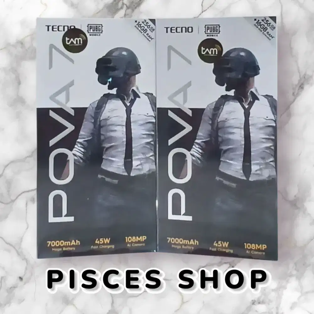 TECNO POVA 7 RAM 8/256 NEW Segel Garansi Resmi 1 Tahun