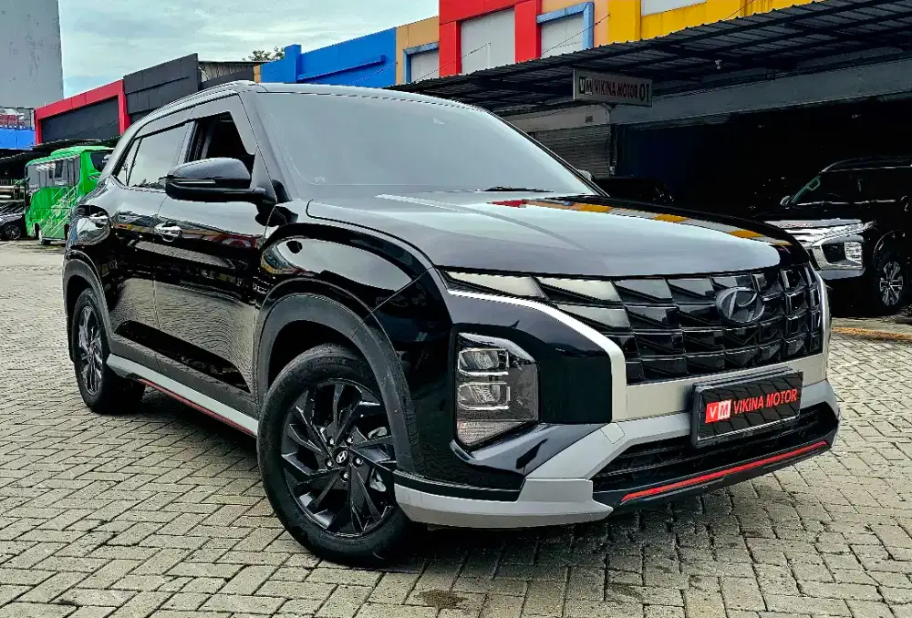 Hyundai Creta Prime 1.5 AT Nik 2024 Hitam Km 27rb Service Record