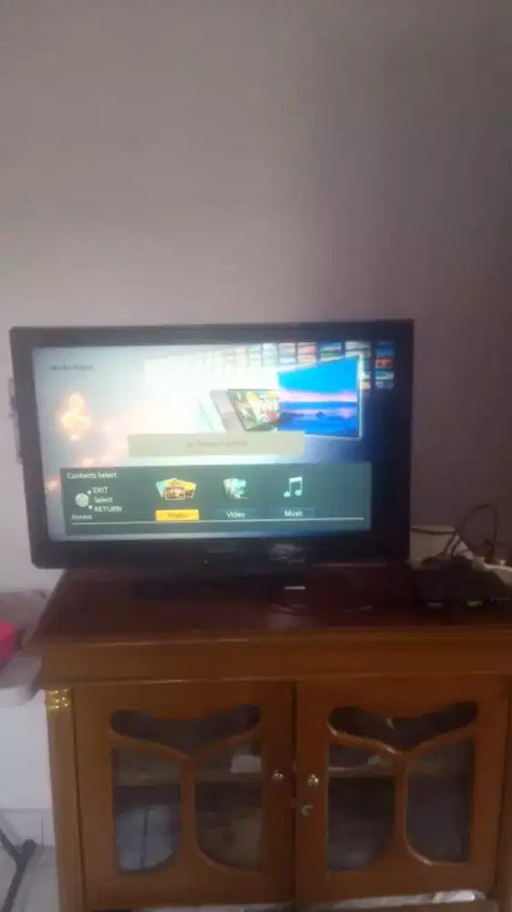 TV panasonic 32inc digital masih bagus dan layak pakai tingal pake