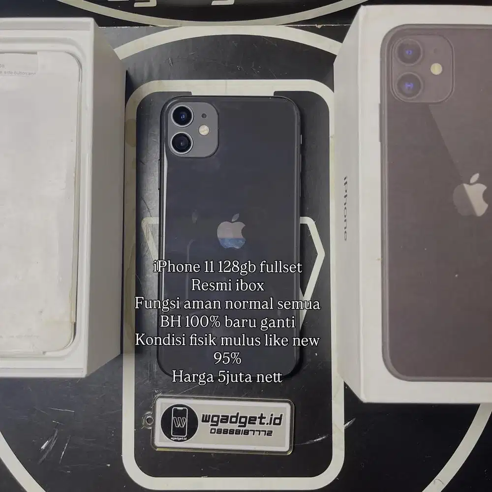 BU iBox 11 128gb fullset