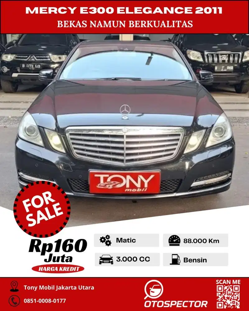 Mercedes Benz E300 Elegance 2011 Hitam