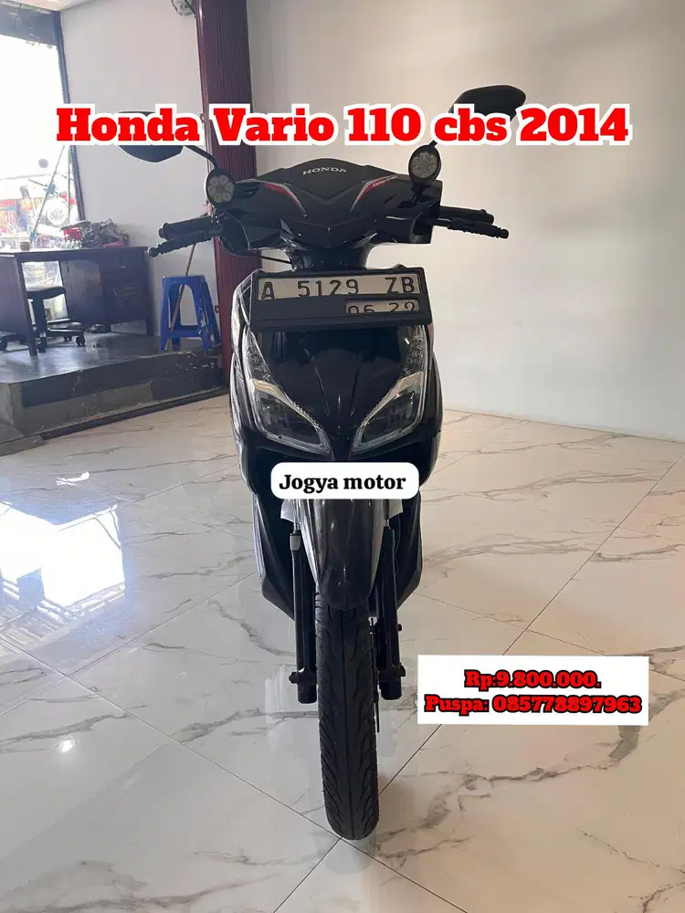 (B) honda vario 110 cbs 2014
