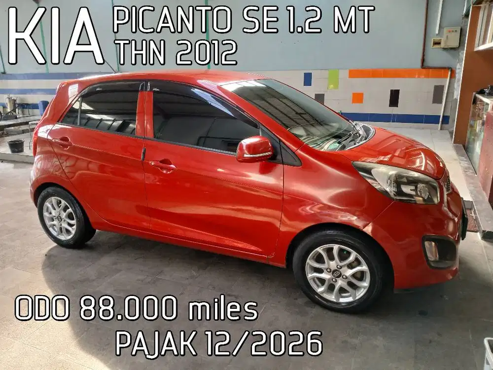 KIA Picanto SE 1.2 MT 2012 - Merah