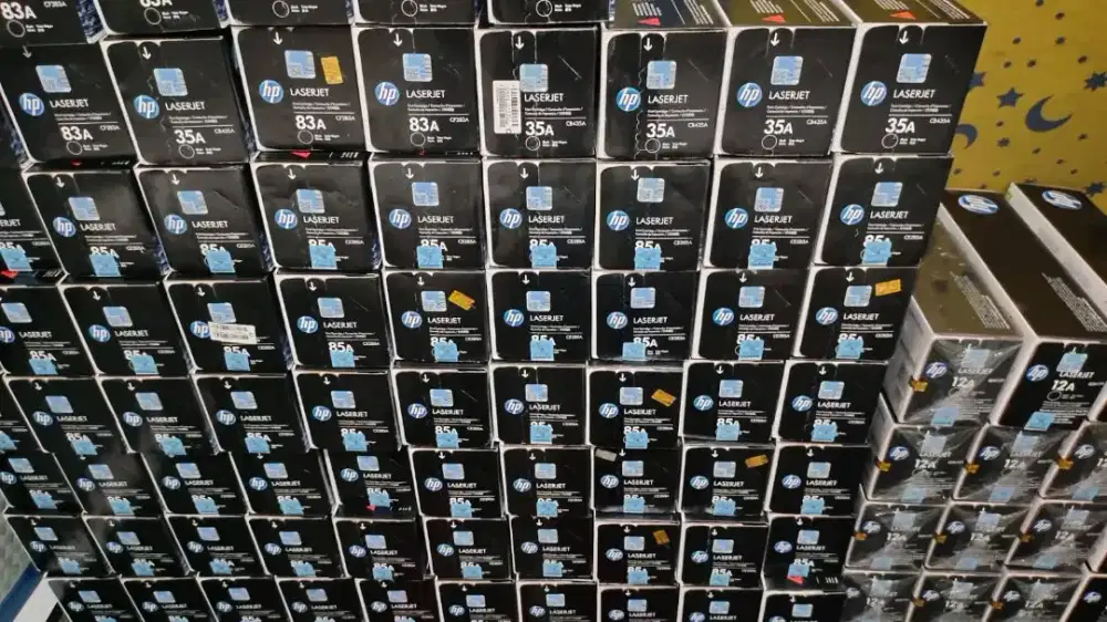 Di beli tinta toner baru baru sebanyak banyak nya