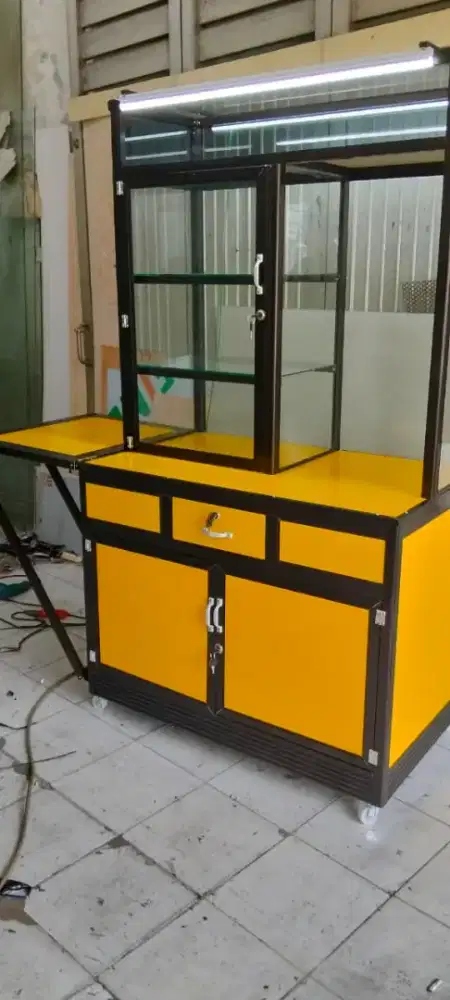 Gerobak Almunium Bekas