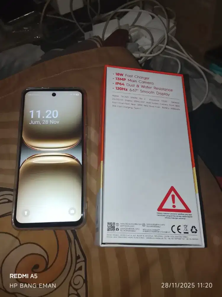 TEKNO SPARK GO 2 4/128(NEGO TIPIS)