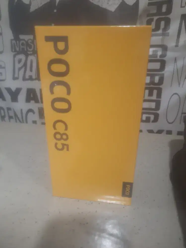 Hp POCO C85 Ram 8/256gb warna black