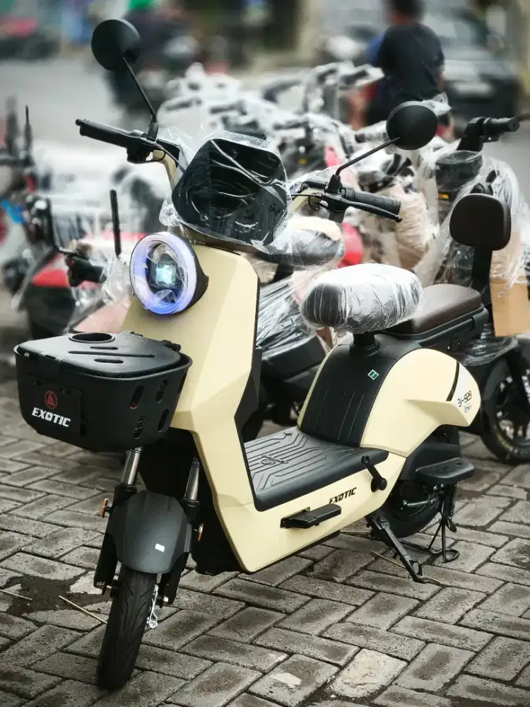 SEPEDA LISTRIK EXOTIC EV 929 BISA DIANTAR KE RUMAH GRATIS ONGKIR
