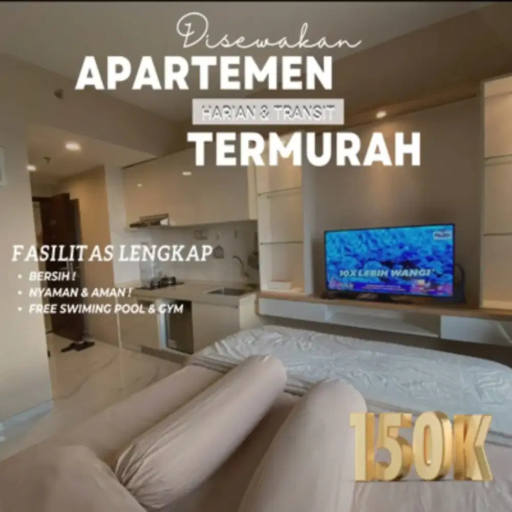 Sewa apartemen Springwood Residence Tangerang Harian/Transit termurah