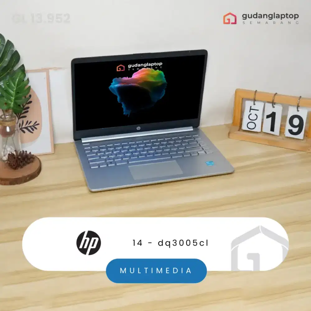 HP 14 - dq3005cl
INTEL N6000 4GB/64GB 14 inch FHD IPS