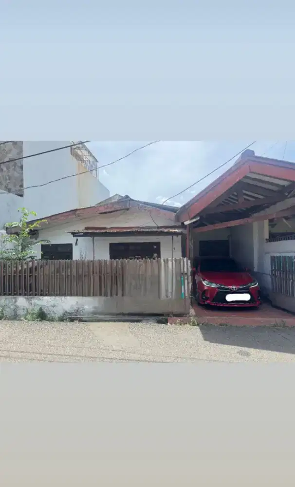 Jual Cepat Rumah Tua Hitung Tanah 
Pulomas Jakarta Timur