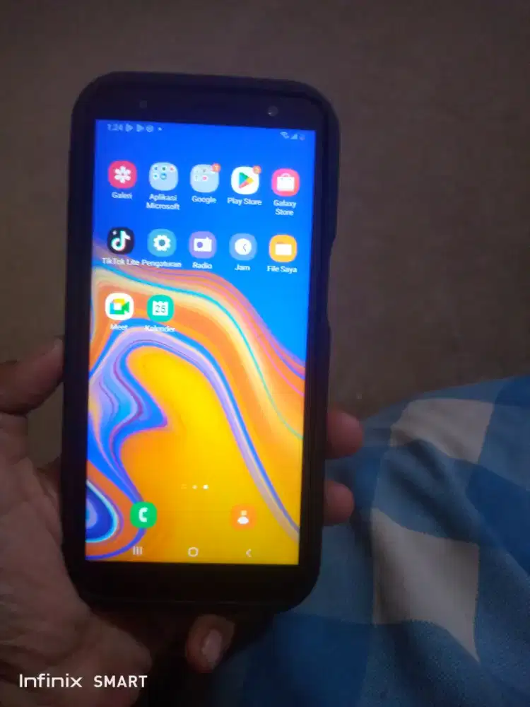 Samsung j6+ jaringan 4g ram 3/32