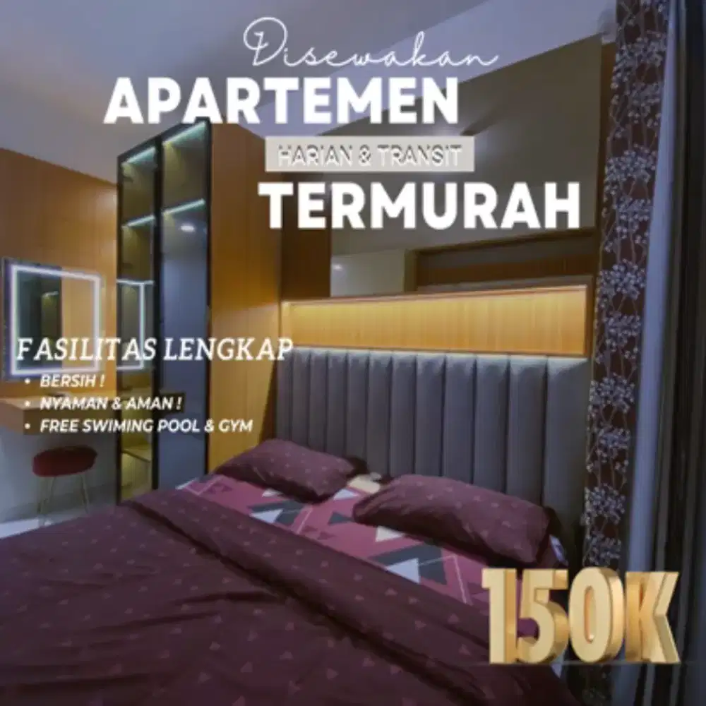 Sewa apartemen BINTARO ICON Tangsel Transit & Harian Termurah