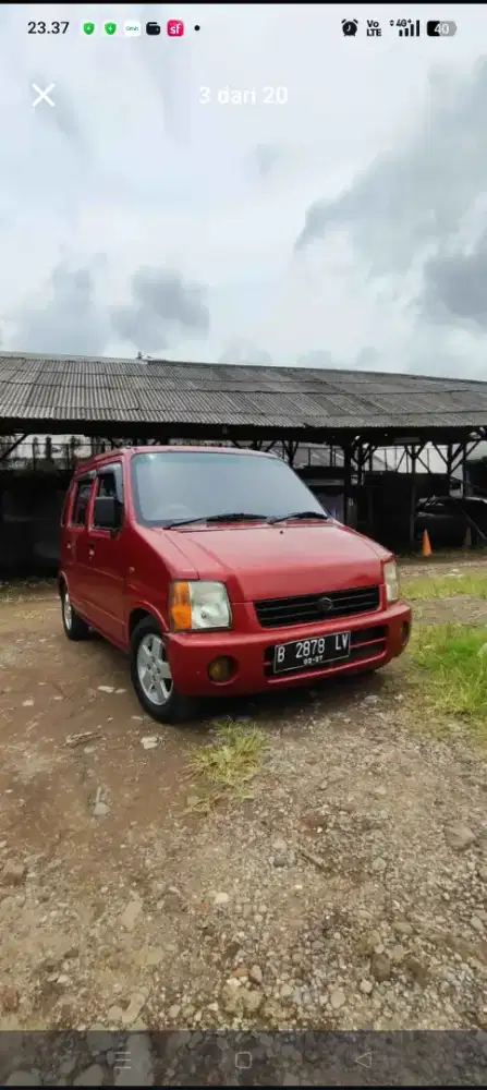 Suzuki Karimun kotak 1.0 DX 2003 Merah AC PS Pw