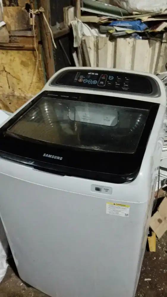 Mesin cuci 1 tabung otomatis/digital merk SAMSUNG