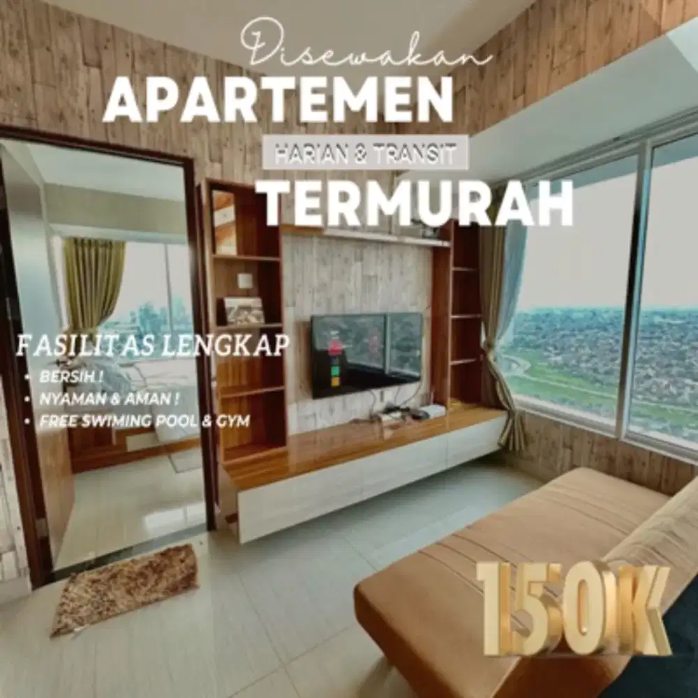 Sewa apartemen Grand Kamala Lagoon Harian & Transir