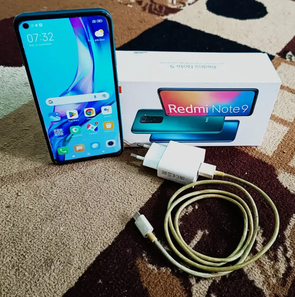 HP Redmi Note 9 MULUS FULLSET