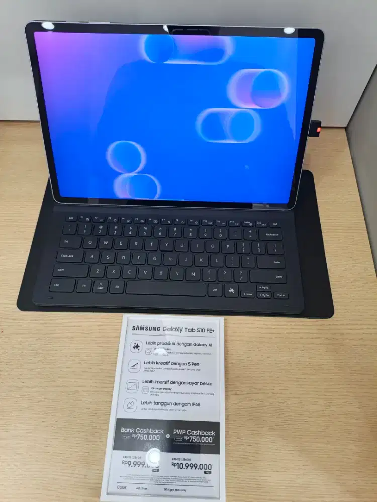 Tab Samsung galaxy s10fe+