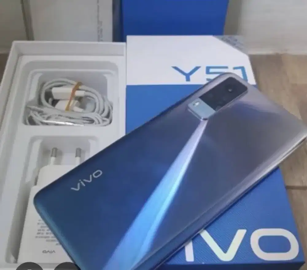 Murah hp Vivo Y51 8/128 lkp mulus normal, bs TT