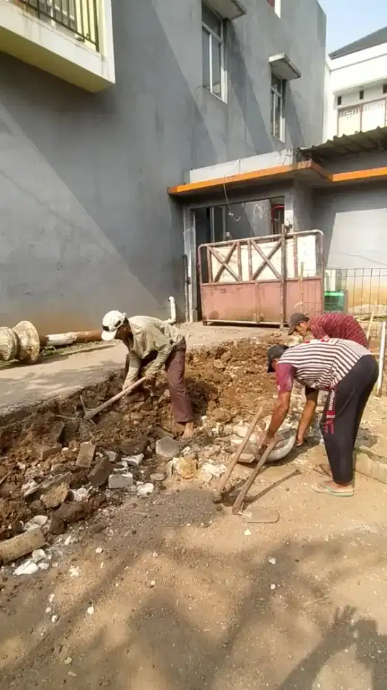 Jasa tukang gali dan pengaspalan