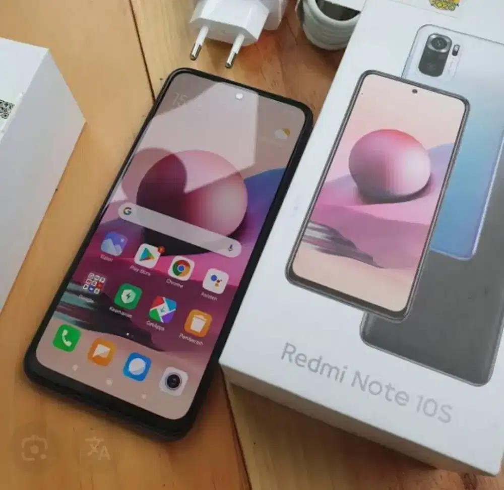 Murah hp Redmi Note 10 s 6/128 lkp, bs TT