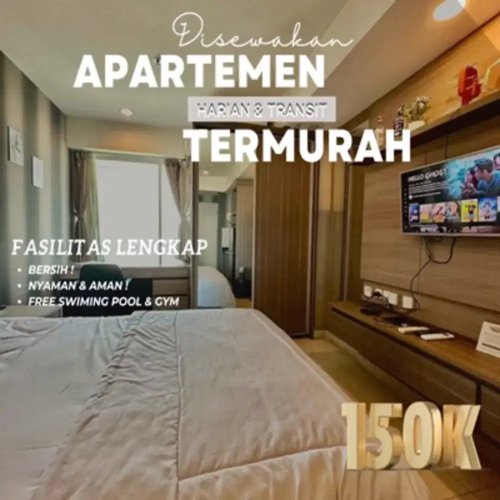 Sewa apartemen Bekasi Harian & Transit GRAND KAMALA LAGOON