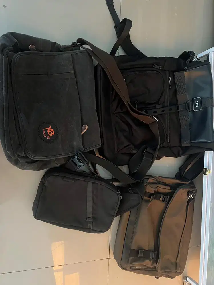 Pre Loved Tas Pribadi ( Samsonite, Tumi, X8 dan Bodipack)