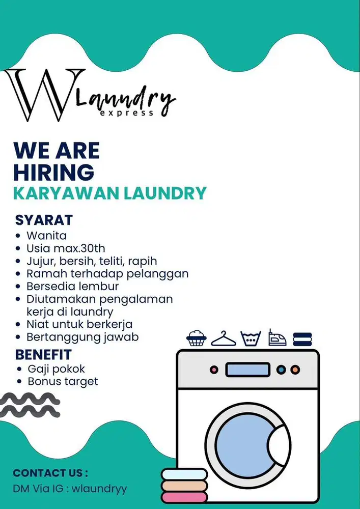 Dibutuhkan karyawan atau karyawati yang sudah berpengalaman