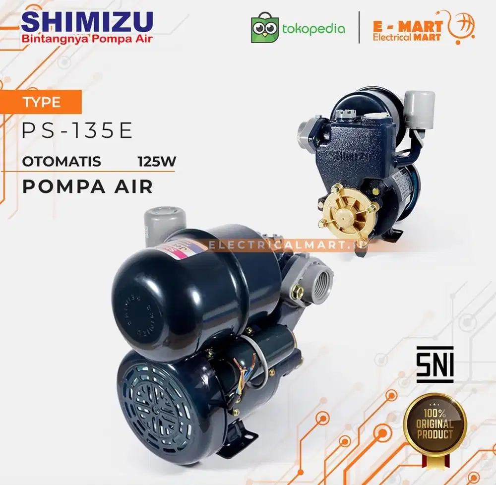 Shimizu ps 135 e baru