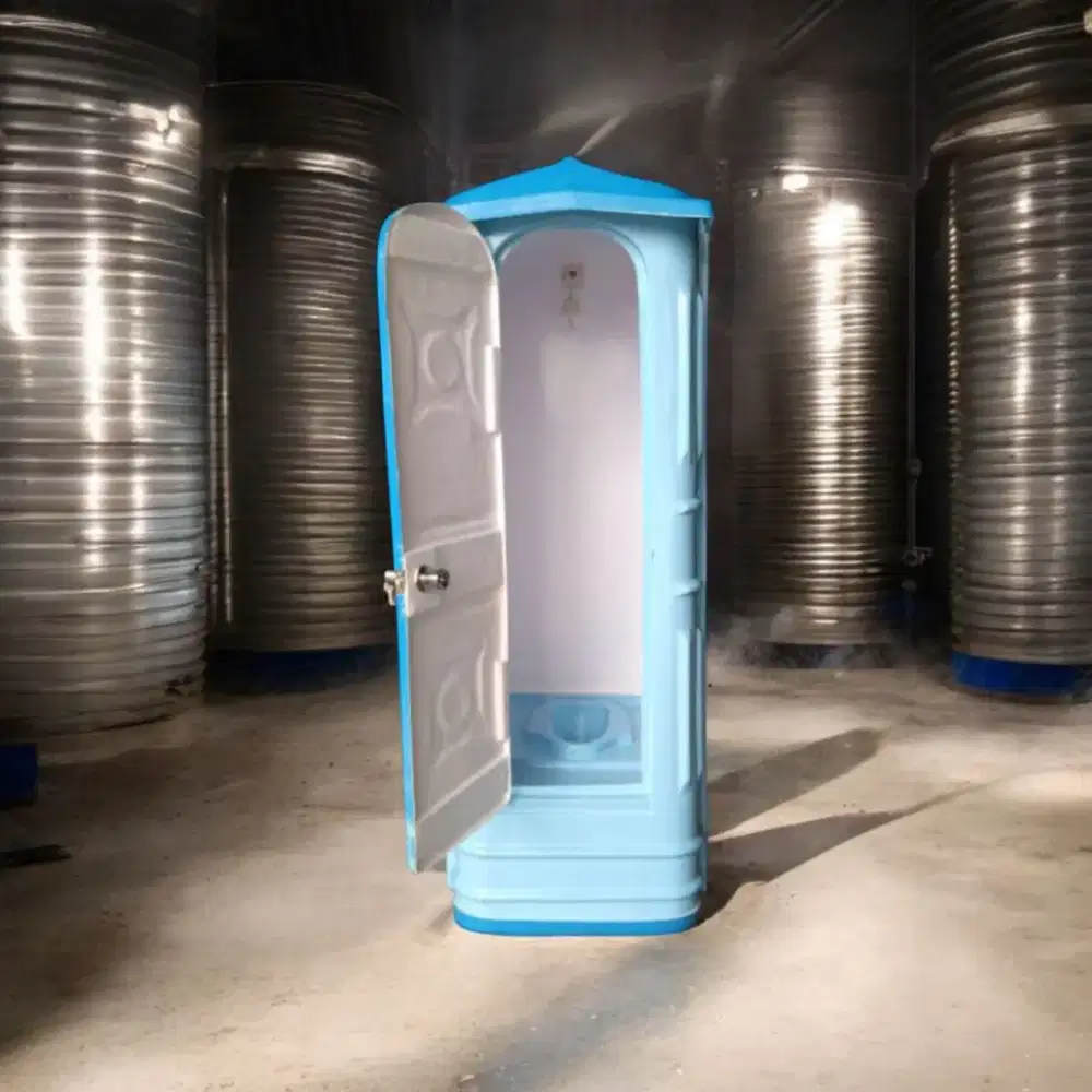 Toilet Portabel, Wc fiberglass Murah!! Ready