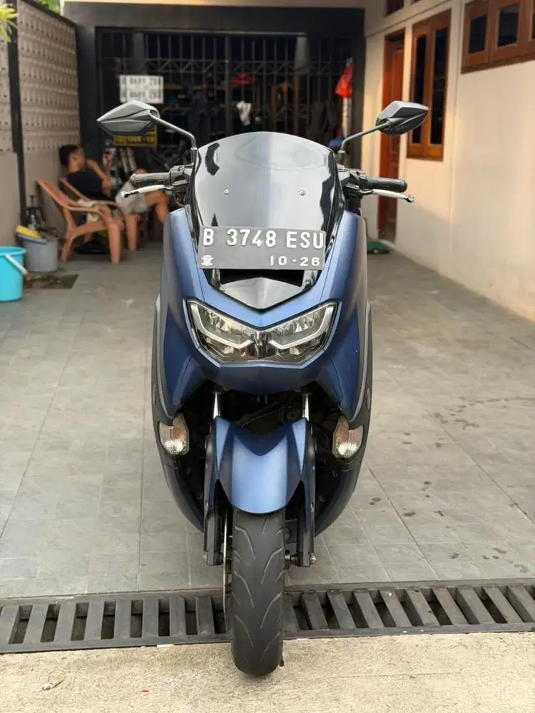 Jual Yamaha Nmax 155 Standart Low Kilometer Biru Doff Istimewa