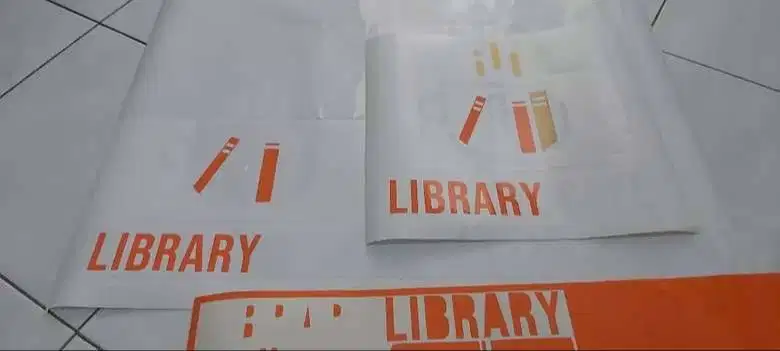 Sticker cutting akrilik wedding welcome stiker tulisan custom acrylic