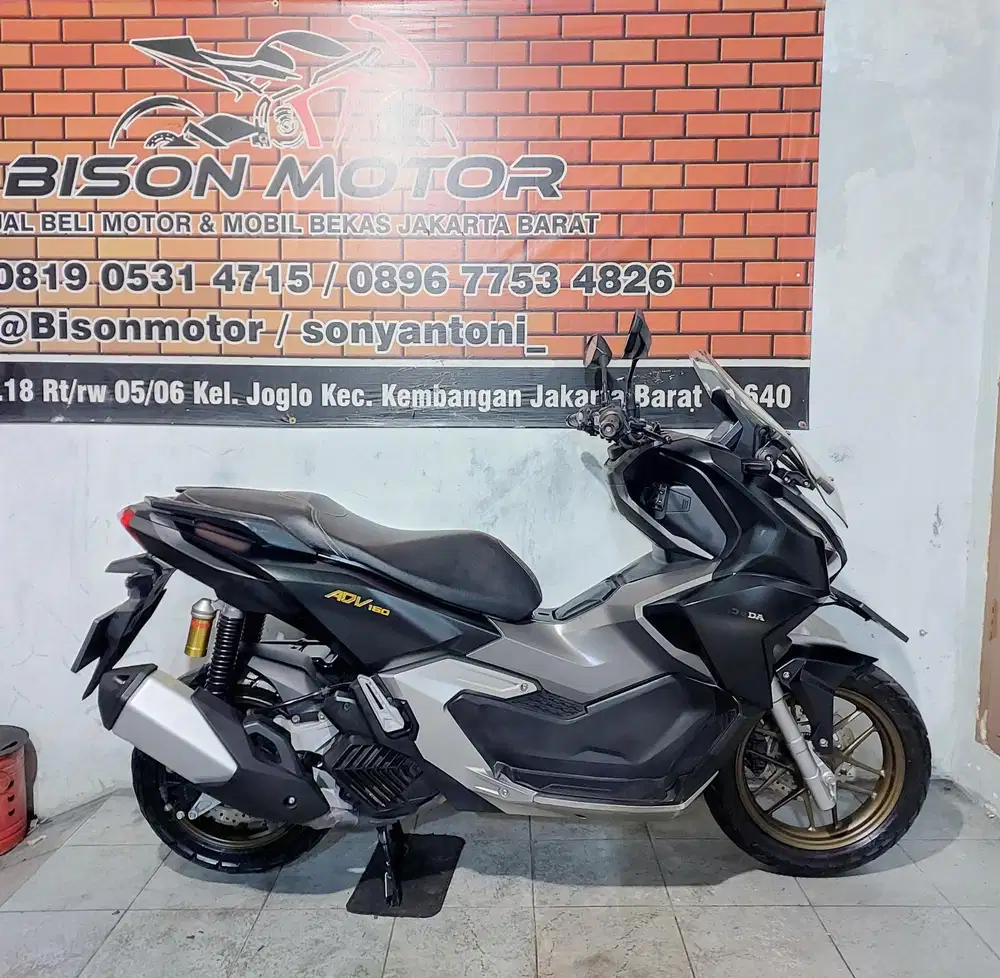 HONDA NEW ADV ABS ISS HSTC KEYLESS 160 TAHUN 2022 ISTIMEWA HITAM DOFF