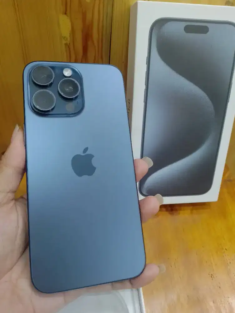IPhone 15 pro max 256Gb blue titanium