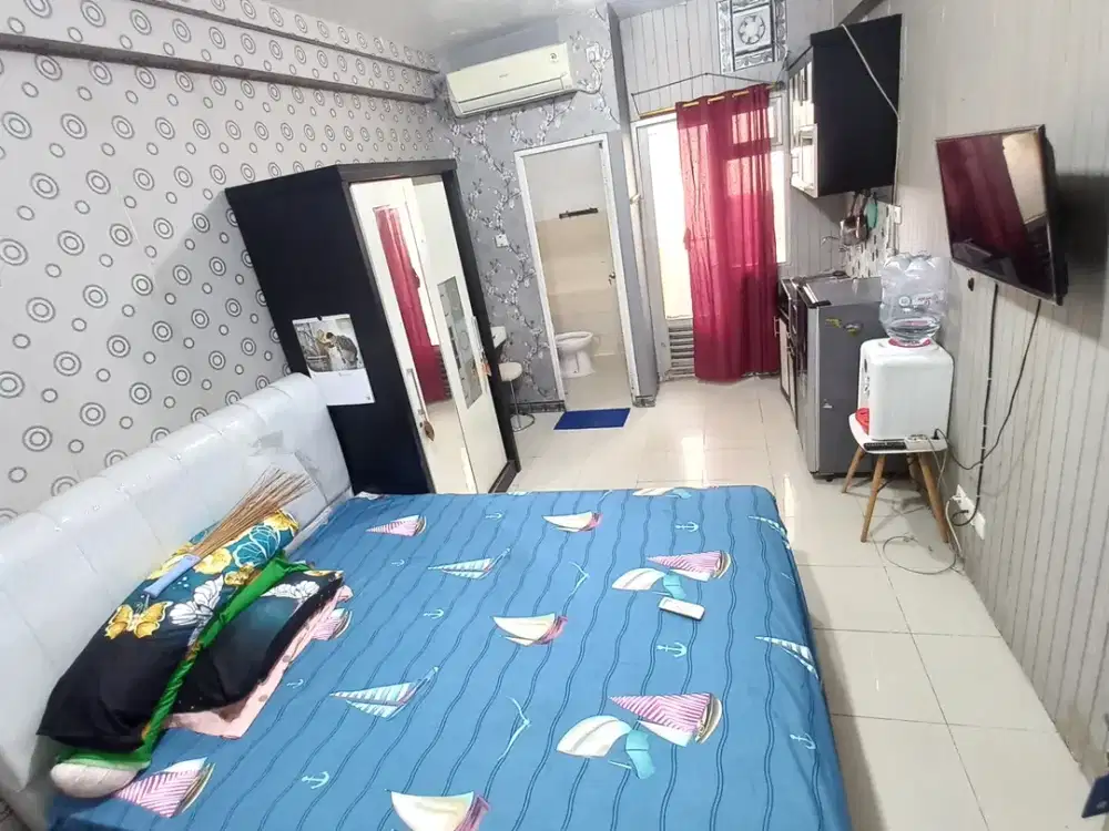 Sewa Apartemen studio Grand emerald Include IPL full furnished