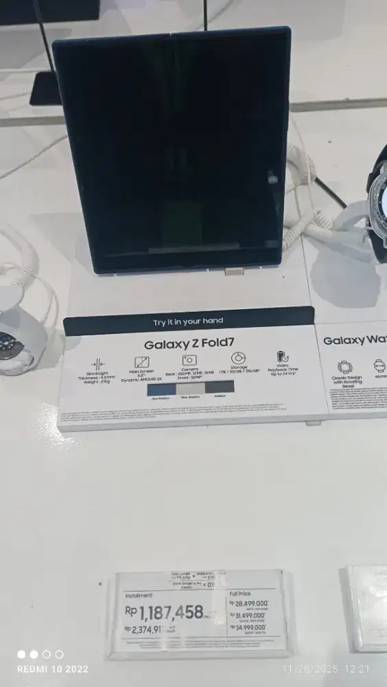 GALAXY Z FOLD7 256GB CICILAN TANPA KARTU KREDIT