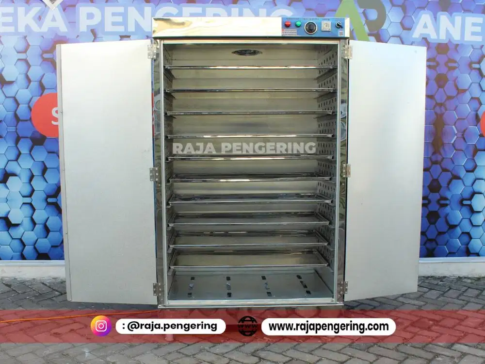 Oven Gas Pengering untuk berbagai macam kunyit, buah, ikan, untuk MBG