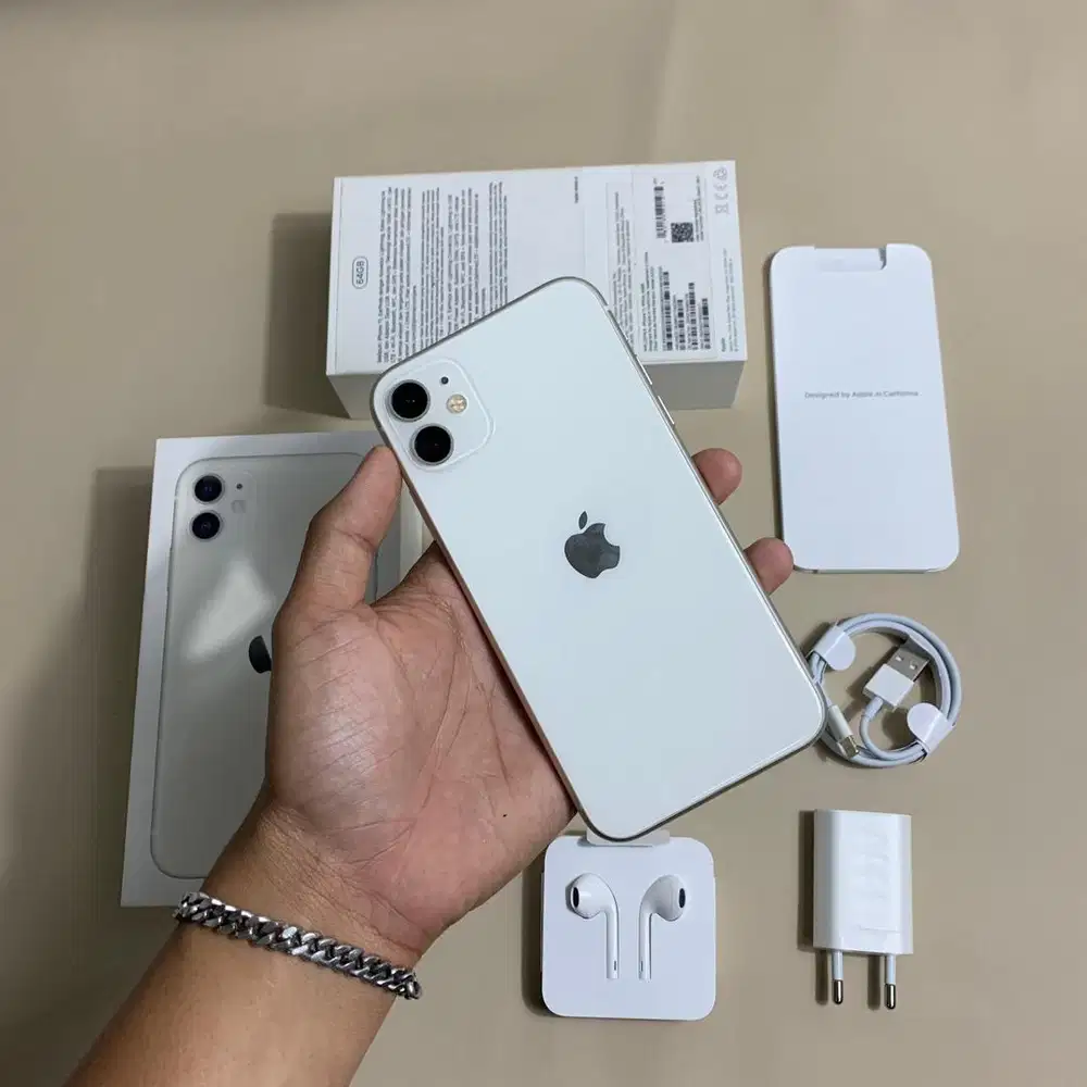 IPhone 11 64 iBox bh 83 Warna putih