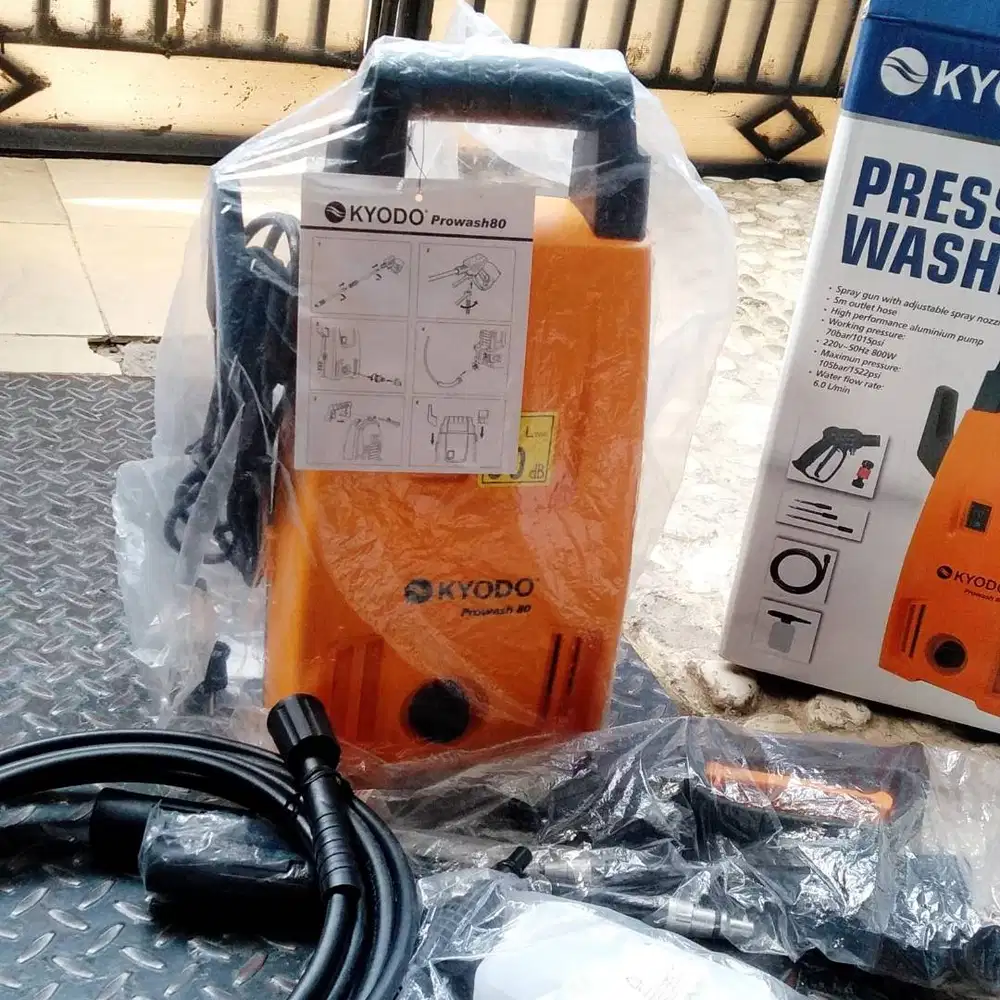 Mesin Steam Cuci Mobil Dan Motor Merk Kyodo Prowash 80