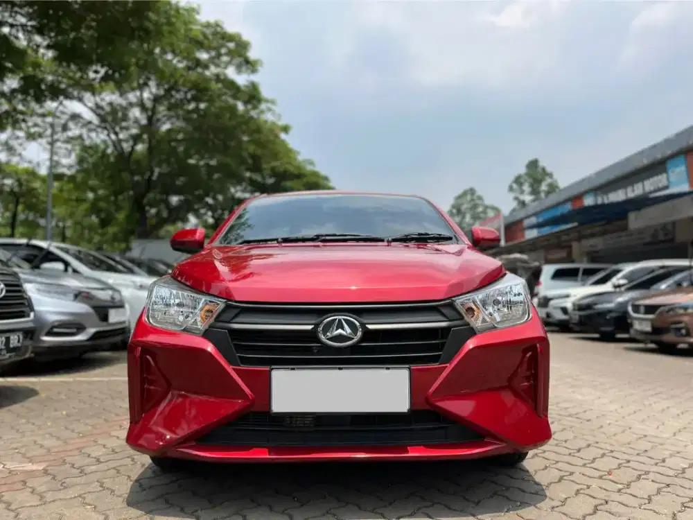 LOW KM 2RB!! DAIHATSU AYLA 1.0 X AT MATIC 2024 MERAH