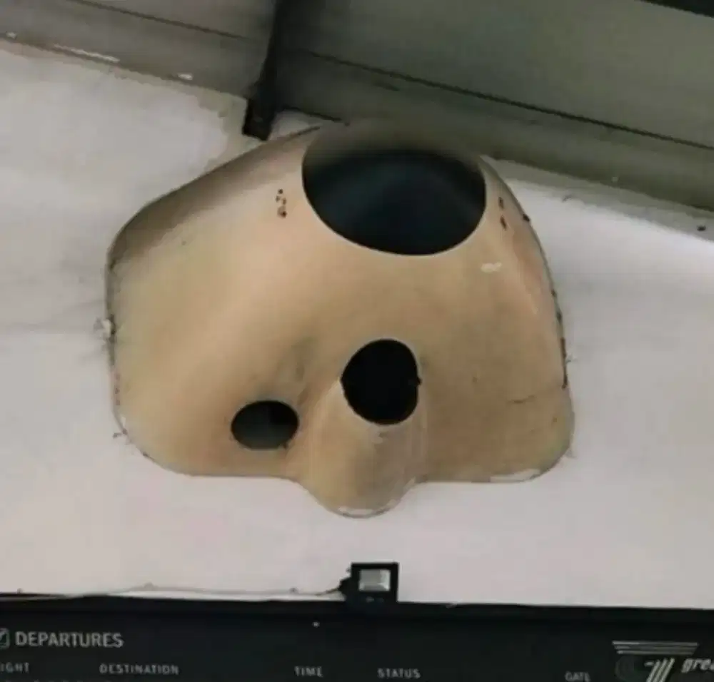 Hidung pesawat asli buat walldecor lawas big size vintage antik