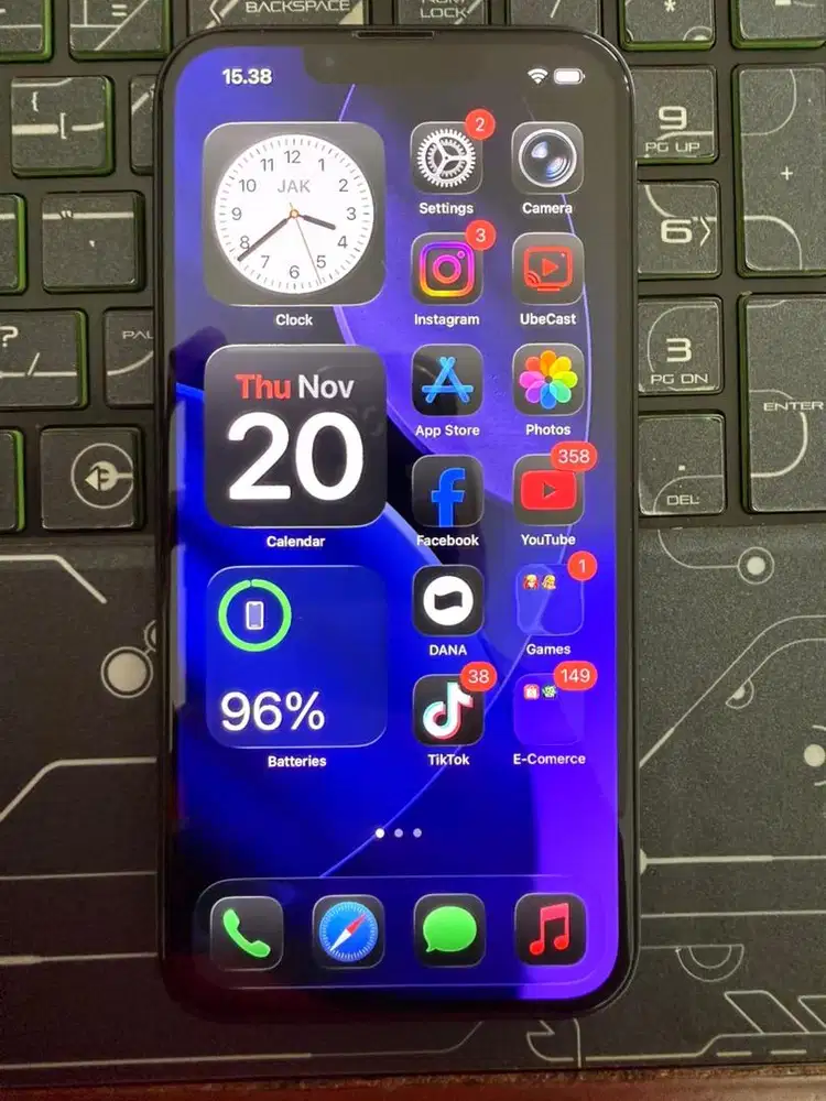 Iphone 16e 128GB Black Inter Wifi Only (SimLock)