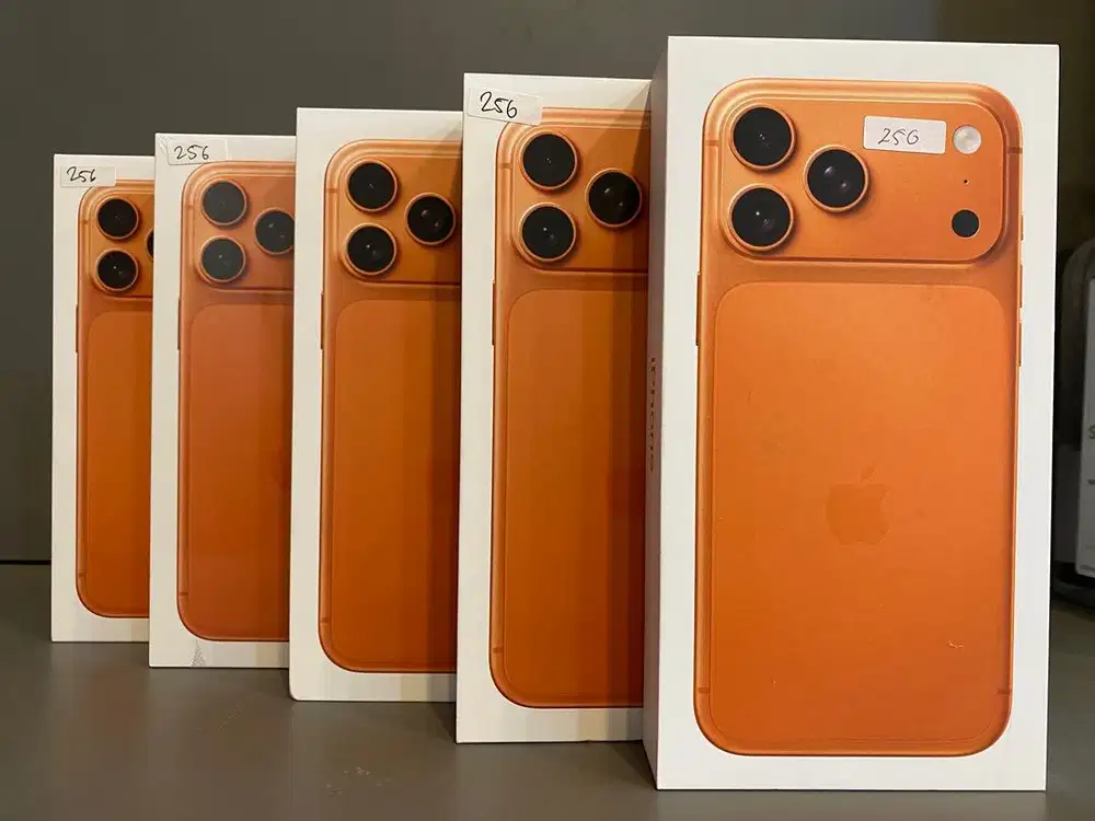 Iphone 17 pro max 256gb new resmi segel