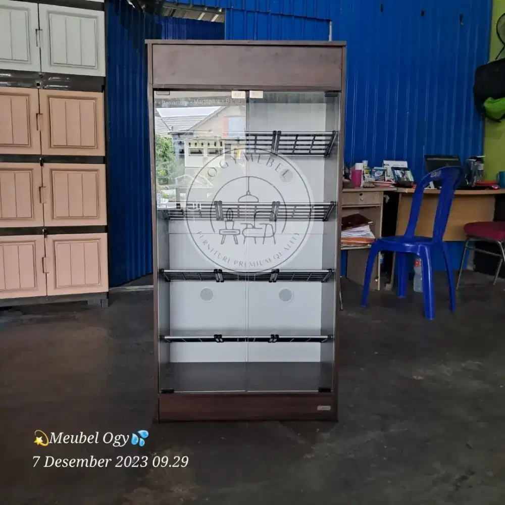 READY LEMARI SEPATU SENDAL 2 PINTU TERLARIS